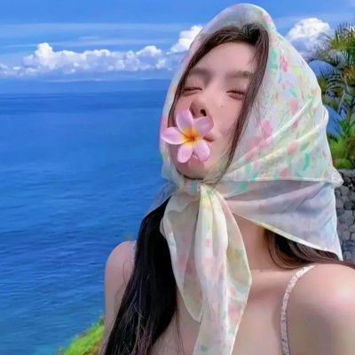 冬天的女子